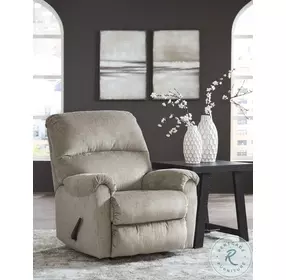 Stonemeade Taupe Rocker Recliner