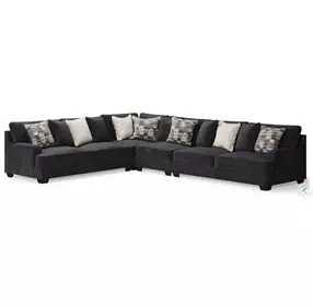 Lavernett Charcoal 4 Piece Sectional