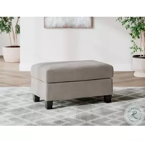 Willarae Taupe Ottoman