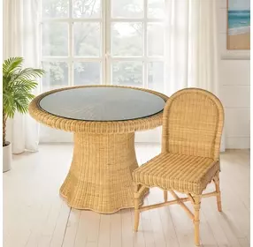 Flora Natural Dining Side Chair