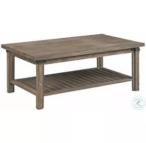 Foundry Driftwood Rectangular Occasional Table Set