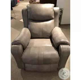 Marvel Cobblestone Leather Rocker Recliner