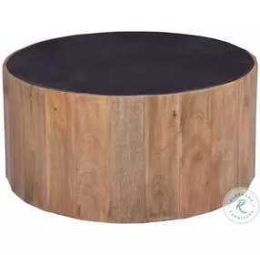 Adrienne Dark Brown And Black Marble Occasional Table Set