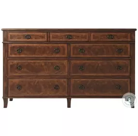 Brooksby Light Distressing 9 Drawer Dresser