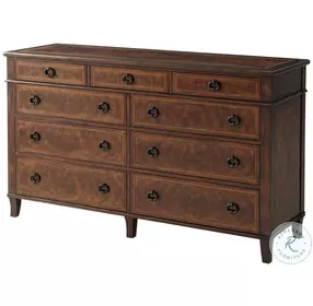 Brooksby Light Distressing 9 Drawer Dresser