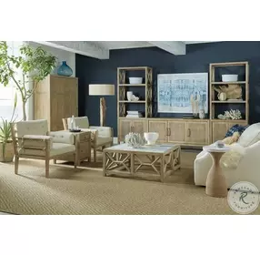 Surfrider Brown Drum Table