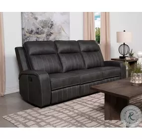 Raelynn Gray Reclining Living Room Set