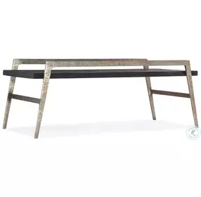 Chapman Black Shou Sugi Ban Rectangle Occasional Table Set