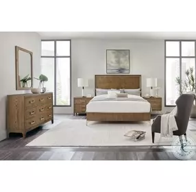 Chapman Brown Three Drawer Nightstand