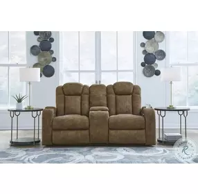 Wolfridge Brindle Power Reclining Loveseat