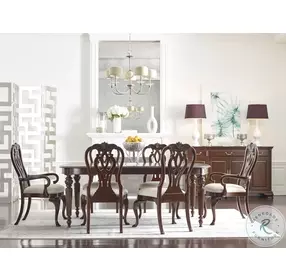 Hadleigh Cherry Queen Anne Side Chair Set of 2