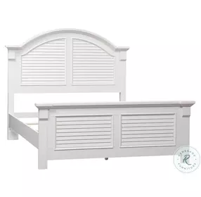 Sun Haven Oyster White Panel Bedroom Set