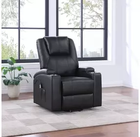 Armstrong Black Power Lift Massage Recliner