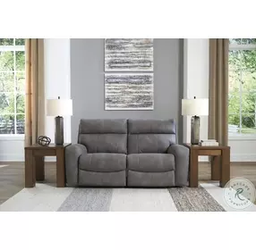 Next-Gen DuraPella Slate Performance Fabric Modular Power Reclining Loveseat