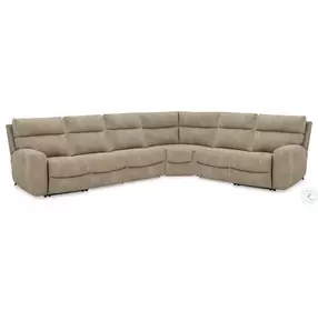 Next-Gen DuraPella Sand 6 Piece Power Reclining Sectional