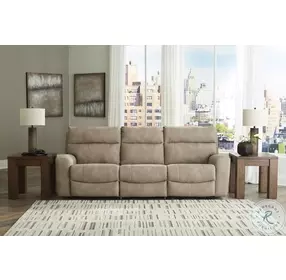 Next-Gen DuraPella Sand Performance Fabric Modular Power Reclining Sofa