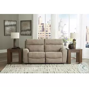 Next-Gen DuraPella Sand Performance Fabric Modular Power Reclining Loveseat