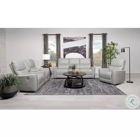 Greenfield Ivory Power Recliner
