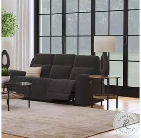 Brentwood Dark Charcoal Reclining Living Room Set