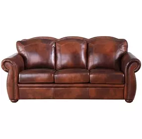 Ardentia Marco Leather Upholstered Living Room Set with Nailhead Trim