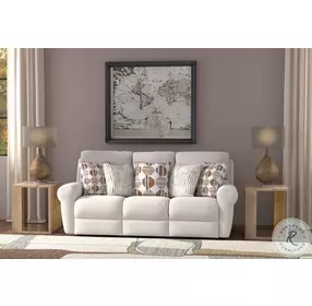 Kellen Ecru Lay Flat Power Reclining Living Room Set with Zero Gravity