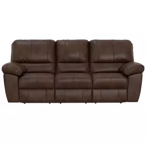 Stetson Walnut Lay Flat Power Reclining Living Room Set with USB Charging