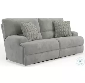 Renaldo Stone Lay Flat Power Reclining Living Room Set with Zero Gravity