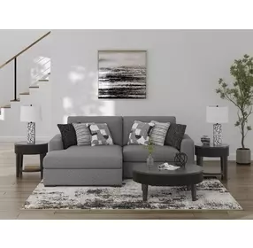 Bealton Salt and Pepper 2 Piece Sectional with LAF Chaise