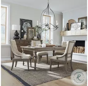 Americana Farmhouse Dusty Taupe Hall Buffet