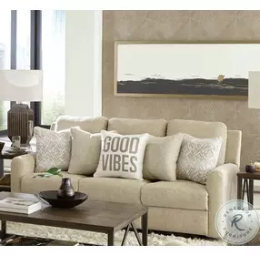 Calvin Putty Power Reclining Living Room Set