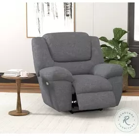 Trifecta Smoke Wall Hugger Power Recliner