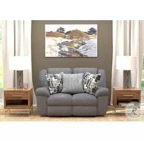 Trifecta Smoke Power Reclining 65" Loveseat