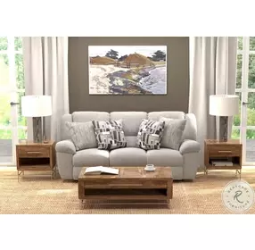 Trifecta Nature Power Reclining 90" Sofa with Drop Down Table