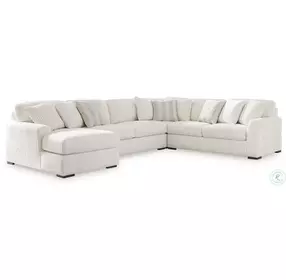 Chessington Ivory 4 Piece Sectional with LAF Chaise