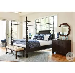 Kingstown Deep Rich Black Tortola Chest