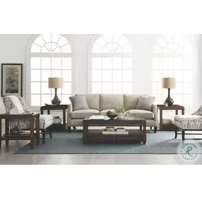 Halsey Dark Rich Coffee Brown Sofa Table