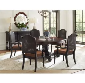Kingstown Isla Verde Brown Upholstered Arm Chair