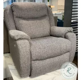 Hercules Winslow Charcoal Power Headrest Big Mans Recliner