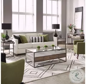 Plymouth Tobacco Rectangular Cocktail Table