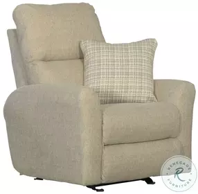 McPherson Buff Lay Flat Power Recliner