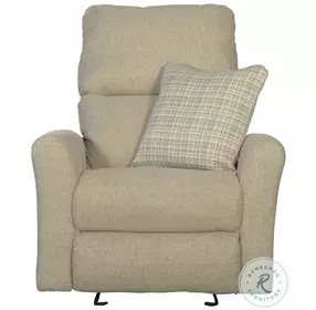 McPherson Buff Lay Flat Power Recliner