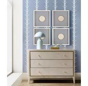 Melange Cream 3 Drawer Accent Chest