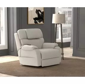 Dreamtime Beach Performance Fabric Zero Gravity Power Recliner with USB Chargingand Neck Pillow