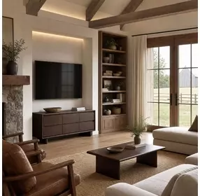 Halmstad Brown 60" TV Stand