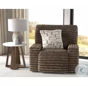 Lynx Mocha Zero Gravity Power Recliner