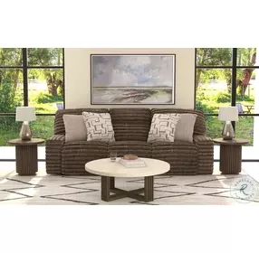 Lynx Mocha Zero Gravity Power Reclining Sofa