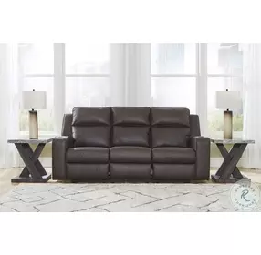 Lavenhorne Granite Reclining Sofa with Drop Down Table