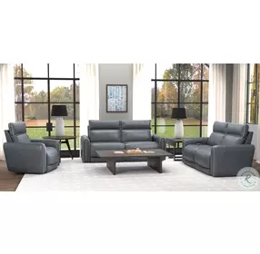Nico Twilight Power Reclining Loveseat with Power Headrest