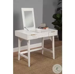 White Pearl Bedroom Vanity