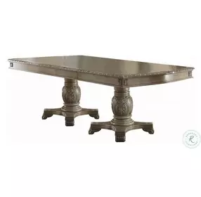 Chateau de Ville Antique White Extendable Rectangular Dining Room Set
